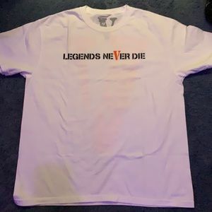 JUICE WRLD LEGENDS NEVER DIE AUTHENTIC VLONE SHIRT